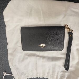 Coach Black Wristlet Bag